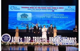 Yến Sào Minh Khoa lọt Top 100 Thương hiệu Uy tín Hàng đầu Châu Á Yến Sào Minh Khoa lọt Top 100 Thương hiệu Uy tín Hàng đầu Châu Á